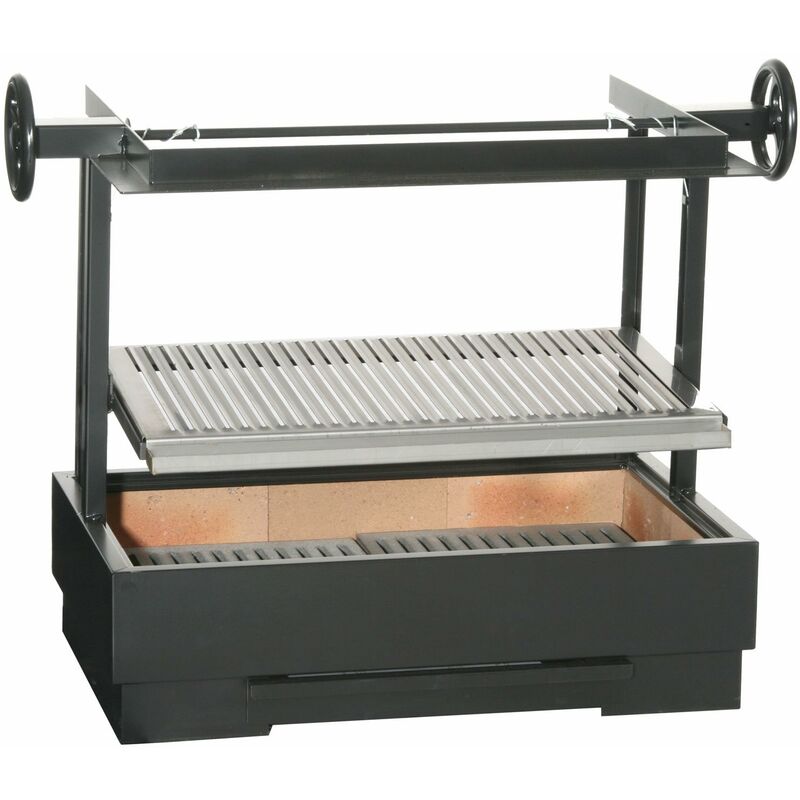 Barbacoa de acero al carbono ES JARDIN inox - Escalor barato