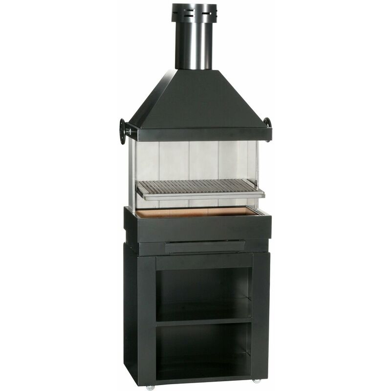 Barbacoa de acero al carbono ES PATIO inox - Escalor barato