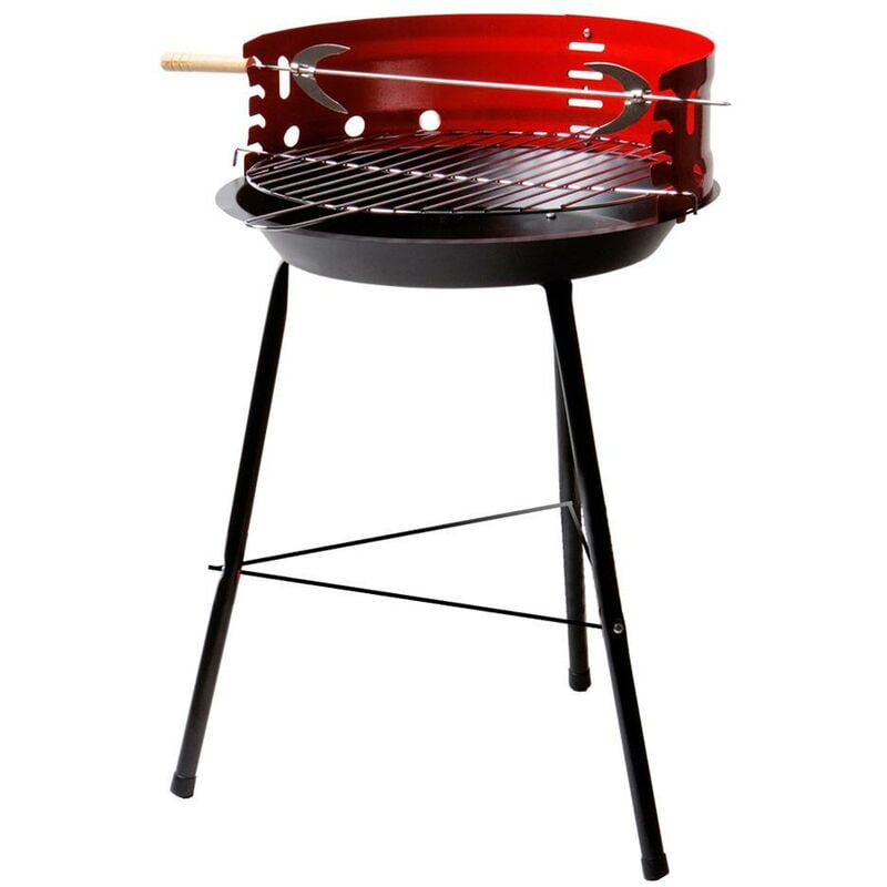 Barbacoa de carbón 42 cm aktive sport camping barato