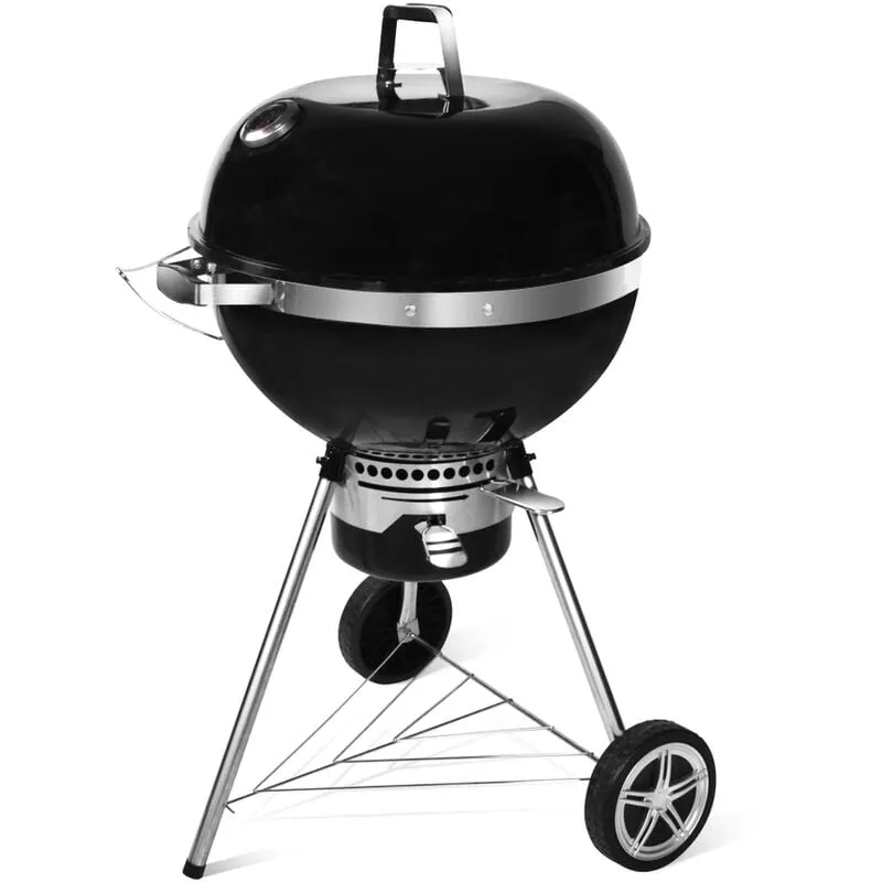 Barbacoa De Carbón 'Bbq &Amp; Friends Phoenix' Ø67,5Cm X 108Cm - Fácil De Mover - Negro - Central Park En Oferta Barbacoa De Carbón 'Bbq &Amp; Friends Phoenix' Ø67