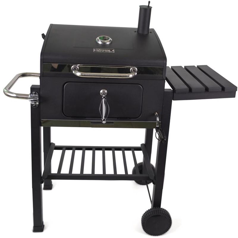 Barbacoa de carbón Baronne - Negro barato