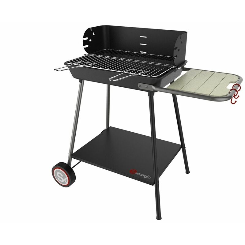 Barbacoa de carbón Florence - gris oscuro barato