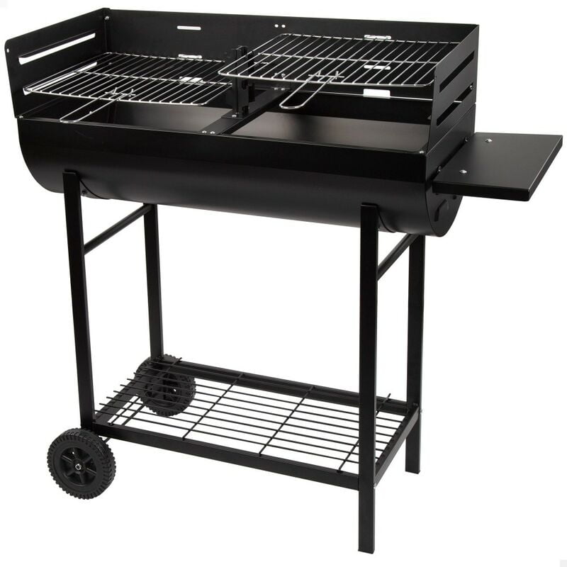 Barbacoa de carbón con doble parrilla Aktive barato