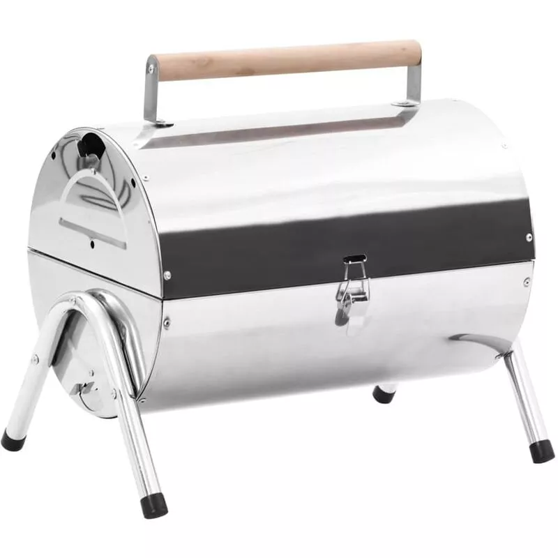 Barbacoa De Carbon De Sobremesa Acero Inoxidable Doble Parrilla En Oferta Barbacoa De Carbon De Sobremesa Acero Inoxidable Doble Parrilla Barato