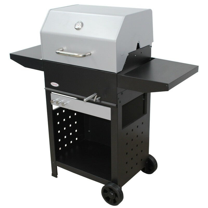 Barbacoa de exterior de carbón fuego regulable en altura MONTORO - Imor barato