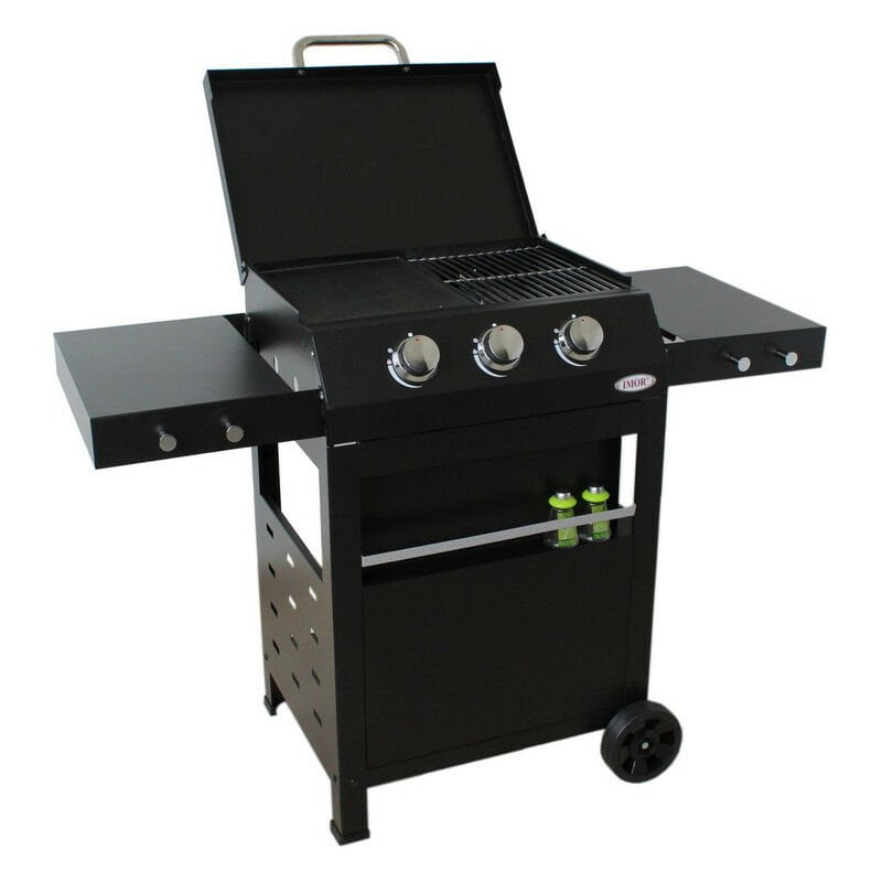 Barbacoa de exterior para gas butano y propano con 3 quemadores BELICE - Imor barato