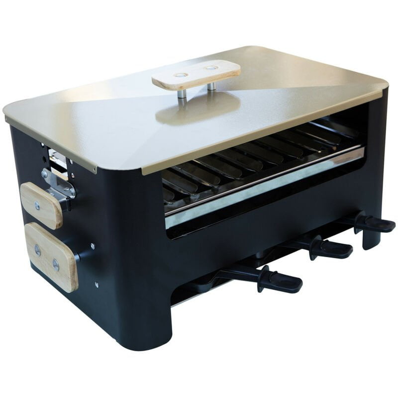 Barbacoa de exterior tipo raclette para carbón Family - Imor barato