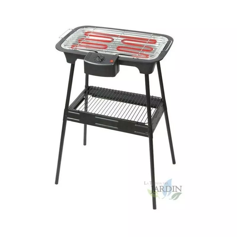 Barbacoa Eléctrica Parrilla 37X21X71 Cm 2000W Con Soporte En Oferta Barbacoa Eléctrica Parrilla 37X21X71 Cm 2000W Con Soporte Barato