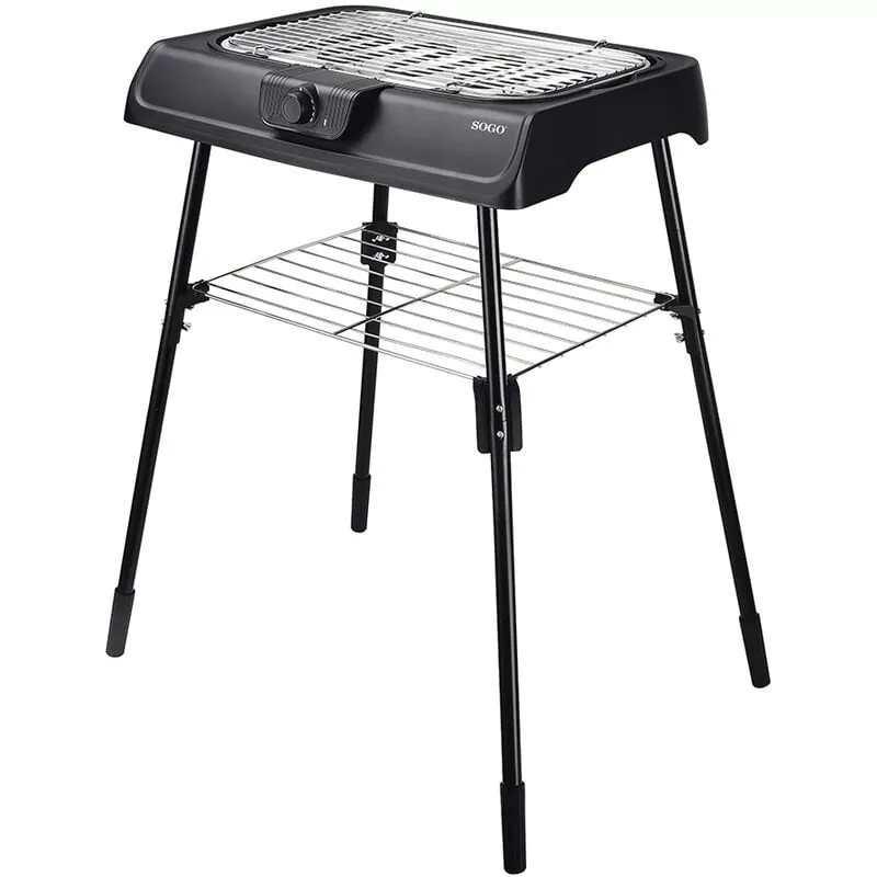 Barbacoa Eléctrica Portátil De Mesa Y Pie 2000W - Zona Cocinado 41.4 X 23.9 Cm En Oferta Barbacoa Eléctrica Portátil De Mesa Y Pie 2000W - Zona Cocinado 41.4 X 23.9 Cm Barato