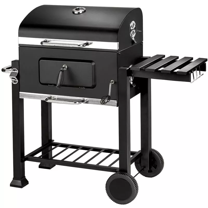 Barbacoa para carbón „Florian“ - barbacoa portátil con ruedas