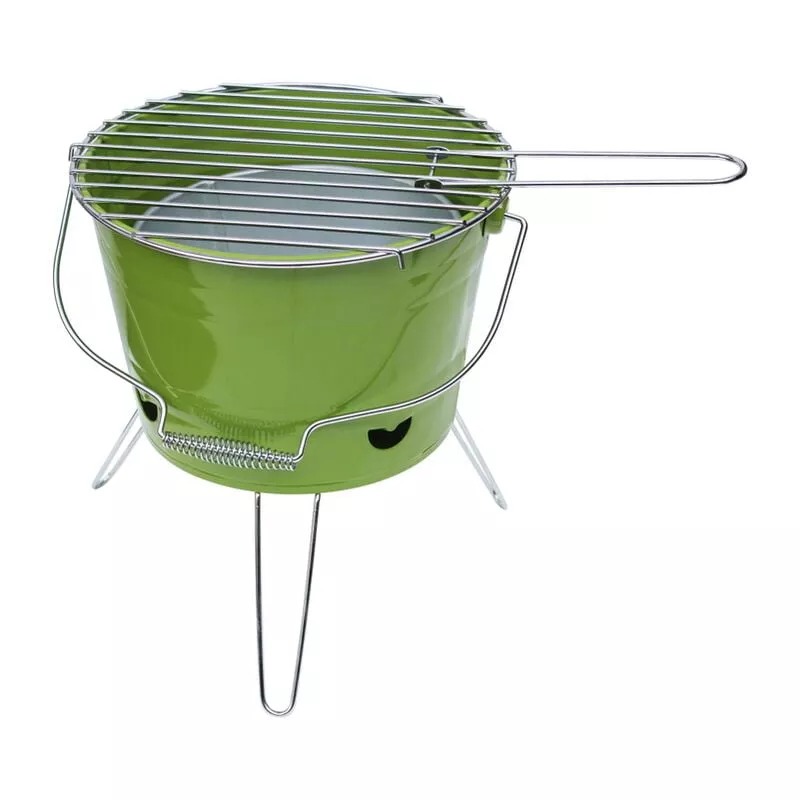 Barbacoa Pequeña Y Portátil De Carbón 'Verde De Colorado' Ø25Cm - Extraíble De Carbón Bowl - Gris Plata-Plateado Rejilla - Acero - Verde - Central En Oferta Barbacoa Pequeña Y Portátil De Carbón 'Verde De Colorado' Ø25Cm - Extraíble De Carbón Bowl - Gris Plata-Plateado Rejilla - Acero - Verde - Central Barato