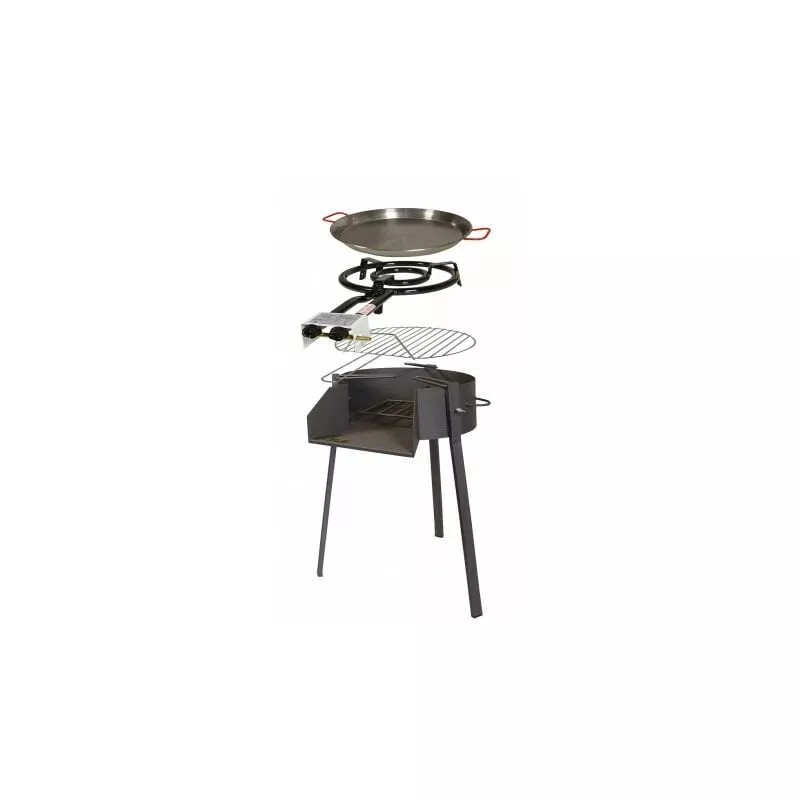 Barbacoa redonda mas kit barato