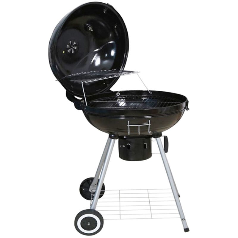 Barbacoas de carbón Barbacoa portátil para Jardín Exterior BBQ con Soportes Facil Movimiento 68x58x90cm barato