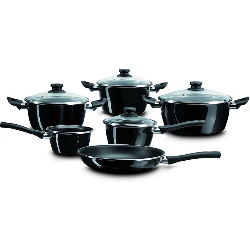 Bateria cocina naccar 10 elementos 6 piezas barato