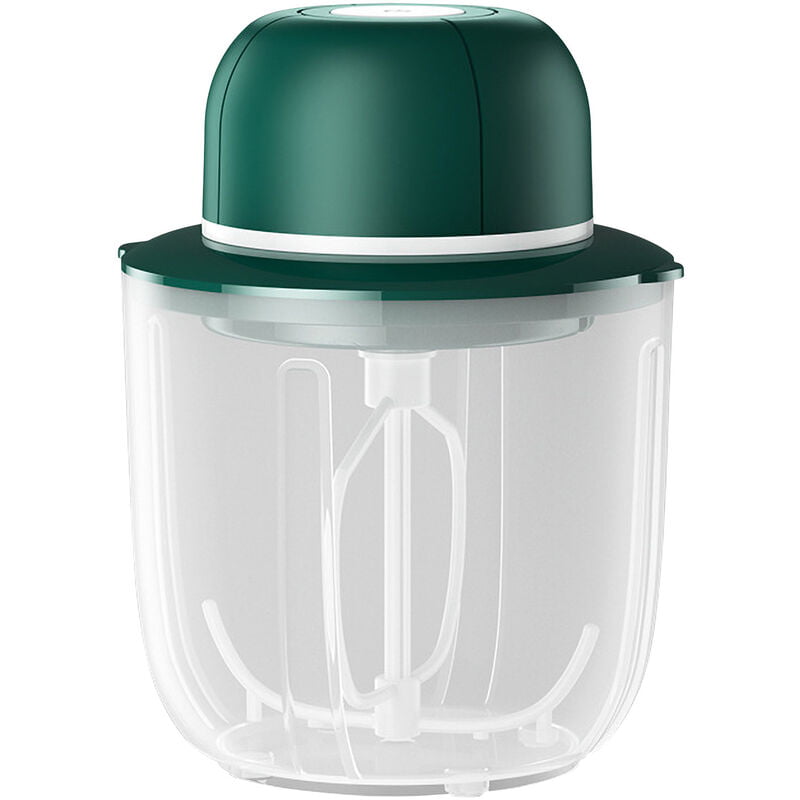 Batidor de huevos electrico con recipiente sellado de 1000 ml