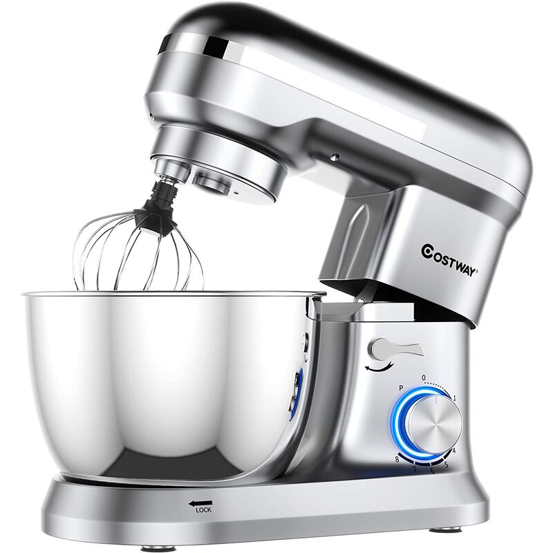 Batidora Eléctrica 1300W Máquina de Cocina Amasadora de 4