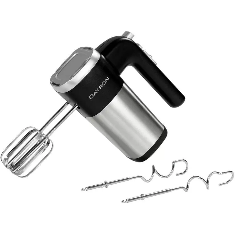 Batidora De Mano Retro 500W Negro/Plata Dayron En Oferta Batidora De Mano Retro 500W Negro/Plata Dayron Barato