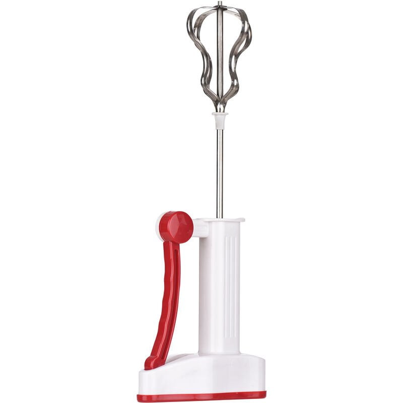 Batidora de Mano para Huevos Crema Batidos Harina para Cocina Panaderia Tienda de Bebidas Practico Facil Operacion Rojo