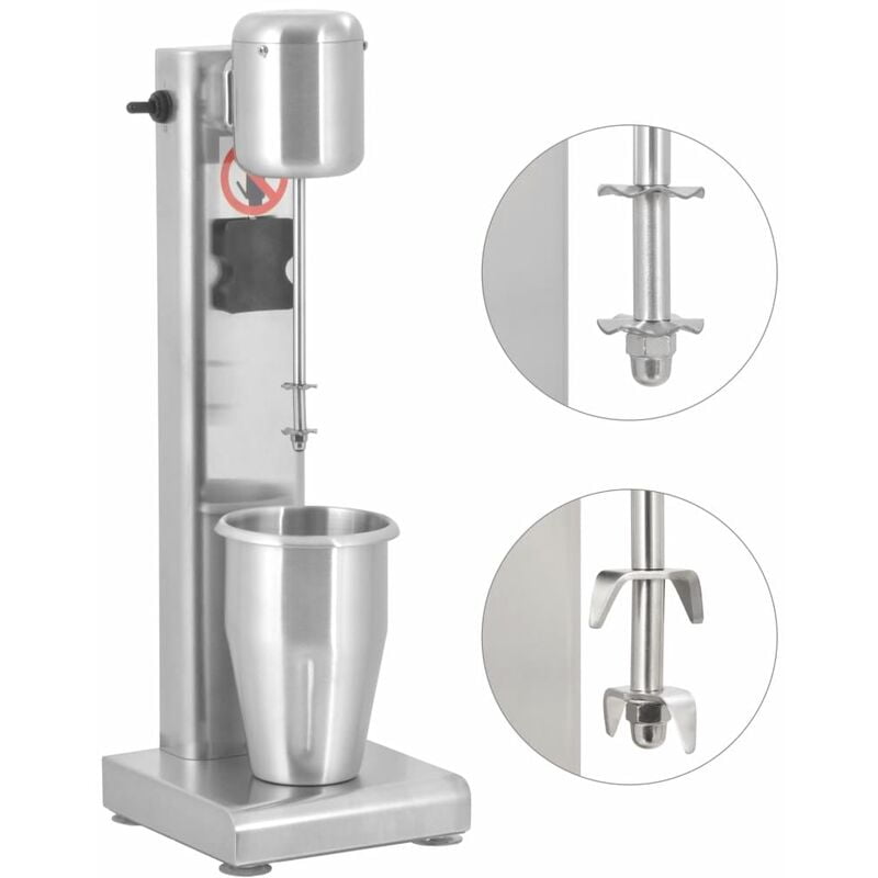 Batidora de acero inoxidable 1 L - Plateado - Youthup barato