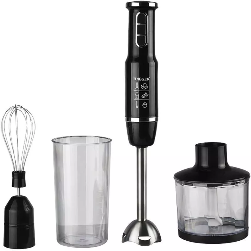 Batidora De Mano Multiusos 750W 3 Velocidades Ajustable Con Molinillo De Alimentos Recipiente Batidor De Huevos Sin Bpa,Negro En Oferta Batidora De Mano Multiusos 750W 3 Velocidades Ajustable Con Molinillo De Alimentos Recipiente Batidor De Huevos Sin Bpa
