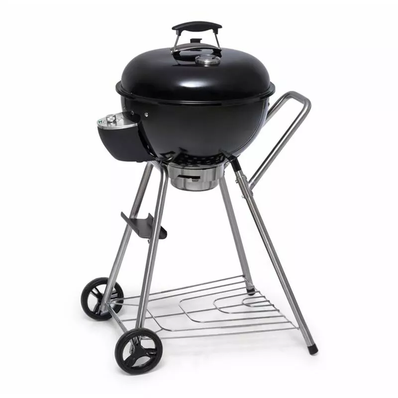 Beef Baron Parrilla Esférica Con Termémetro De Ventilación Ruedines Color Negro En Oferta Beef Baron Parrilla Esférica Con Termémetro De Ventilación Ruedines Color Negro Barato