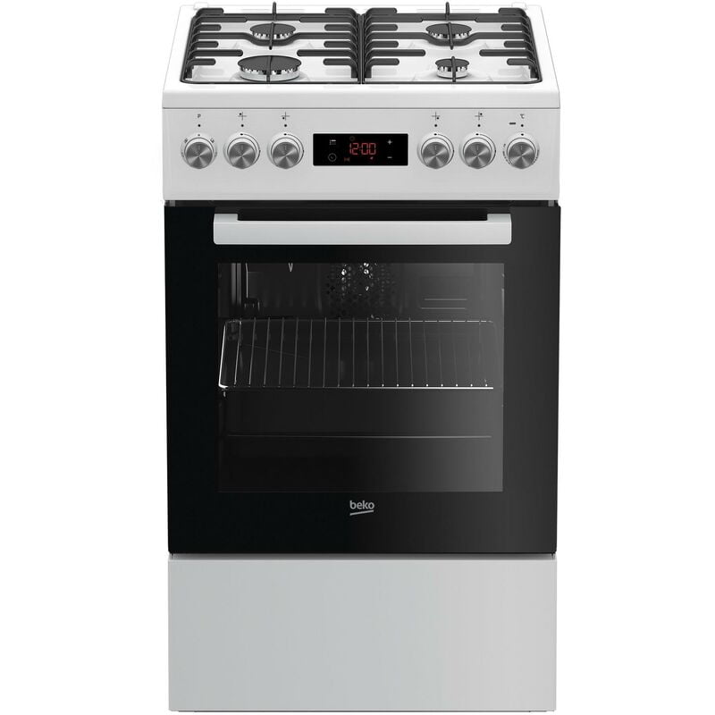 Beko - fse52320dwd Cocina Cocina Independiente Blanco encimera de Gas a barato