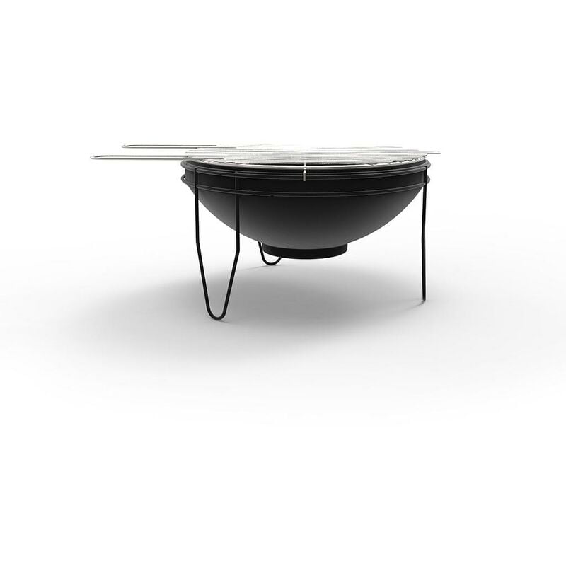 Big Smile - Barbacoa circular de mesa con parrilla ø 43 cm - Frankystar barato