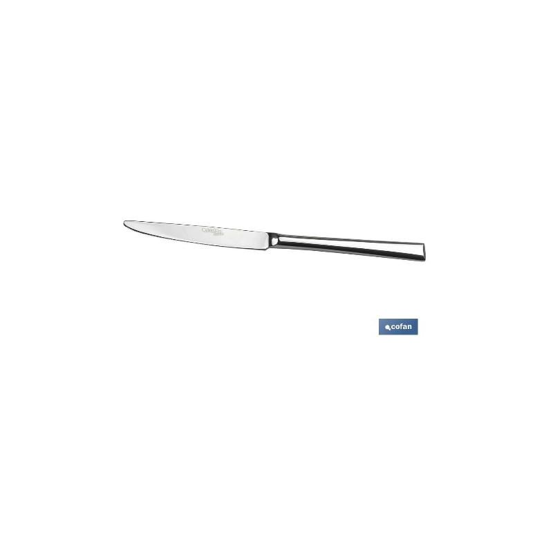 Bl 2uds cuchillo de mesa inox c-1810 modbari 25mm barato