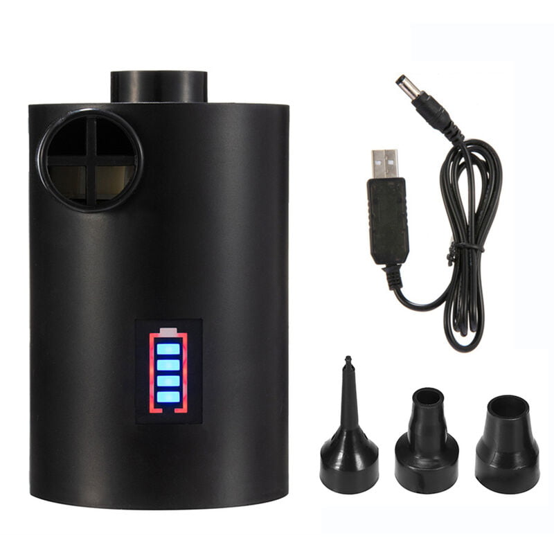 Bomba de aire electrica Bomba inflable Bomba de colchon de aire recargable Bombas de inflado de llenado rapido para acampar Cojines inflables Piscina barato