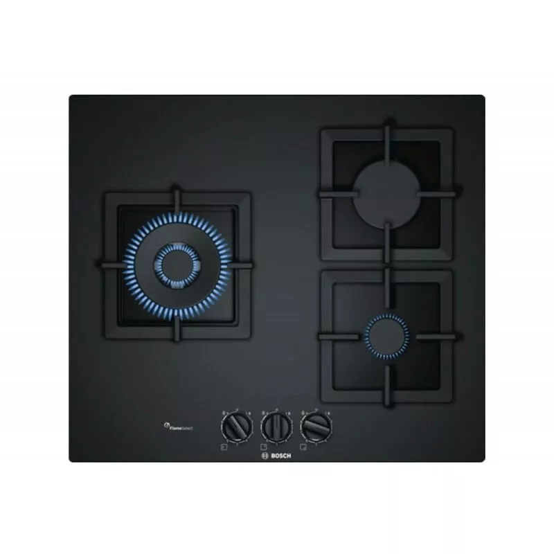 Bosch - Placa Gas 3 Quemador 60cm PPC6A6B20 Cristal Templado barato
