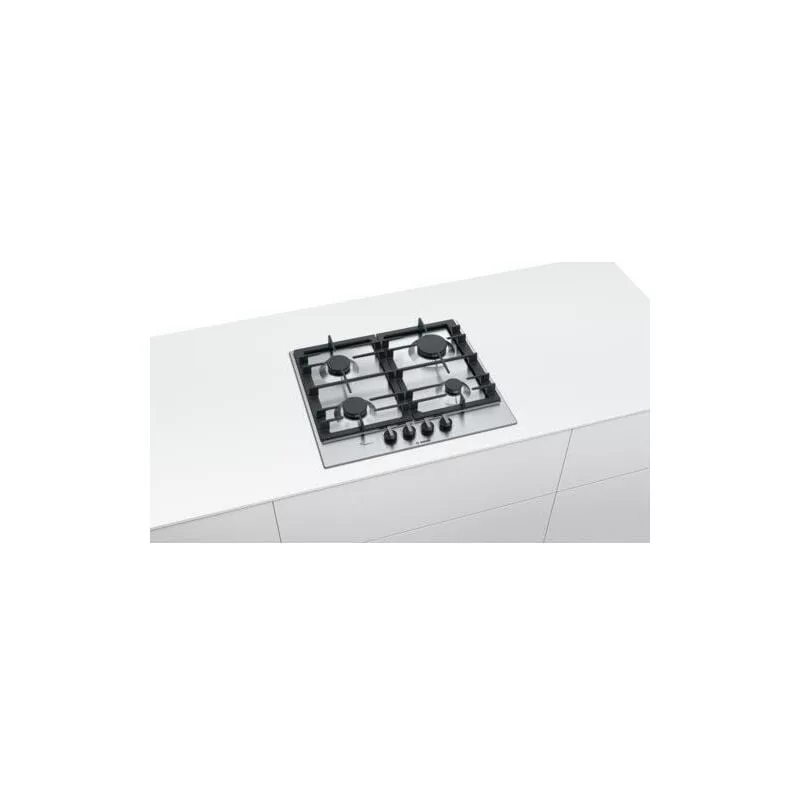 Bosch Serie 6 Pcp6A5B90 Hobs Negro, Acero Inoxidable Integrado Encimera De Gas - Placa (Negro, Acero Inoxidable, Integrado, Encimera De Gas, Acero En Oferta Bosch Serie 6 Pcp6A5B90 Hobs Negro