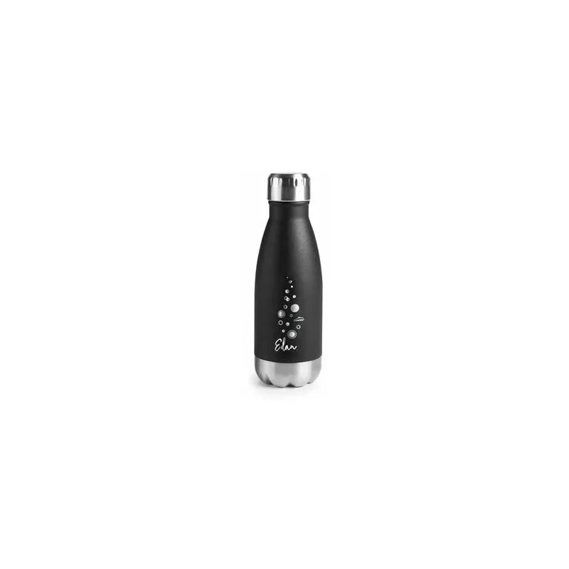 Botella Bebida 260Ml Inox Negro Edan - Lacor En Oferta Botella Bebida 260Ml Inox Negro Edan - Lacor Barato