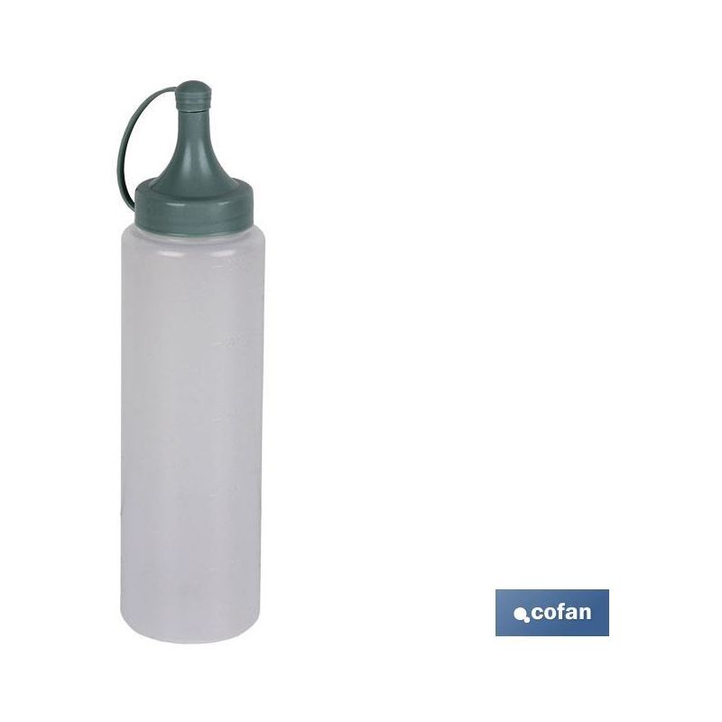 Botella aceitera | Modelo Albahaca | Botella para Salsas o Aceites| Botella Exprimible de Plástico | Color Verde Agua barato