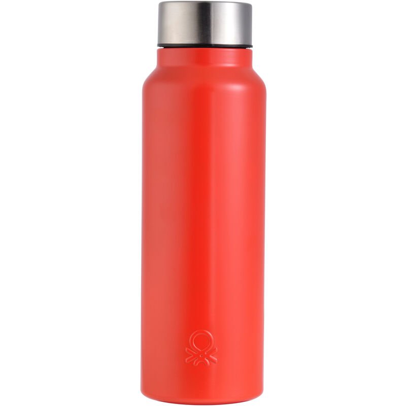 Botella agua 750ml acero inoxidable rojo Casa - Benetton barato