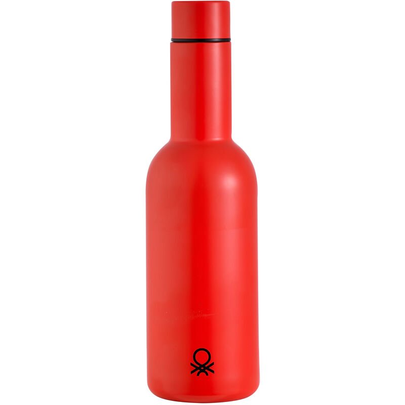 Botella de agua 550ml acero inoxidable rojo Casa - Benetton barato