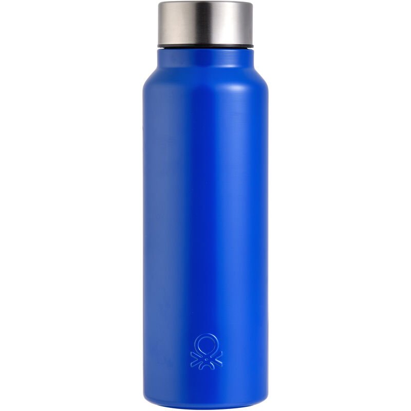 Botella de agua 750ml acero inoxidable azul mate Casa - Benetton barato