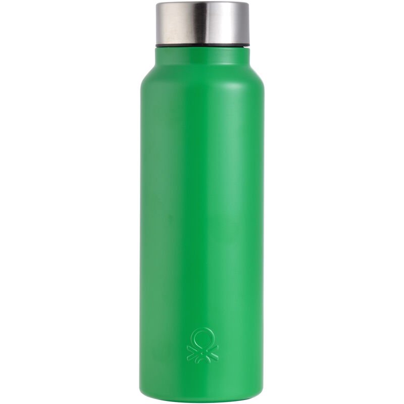 Botella de agua 750ml acero inoxidable verde mate Casa - Benetton barato