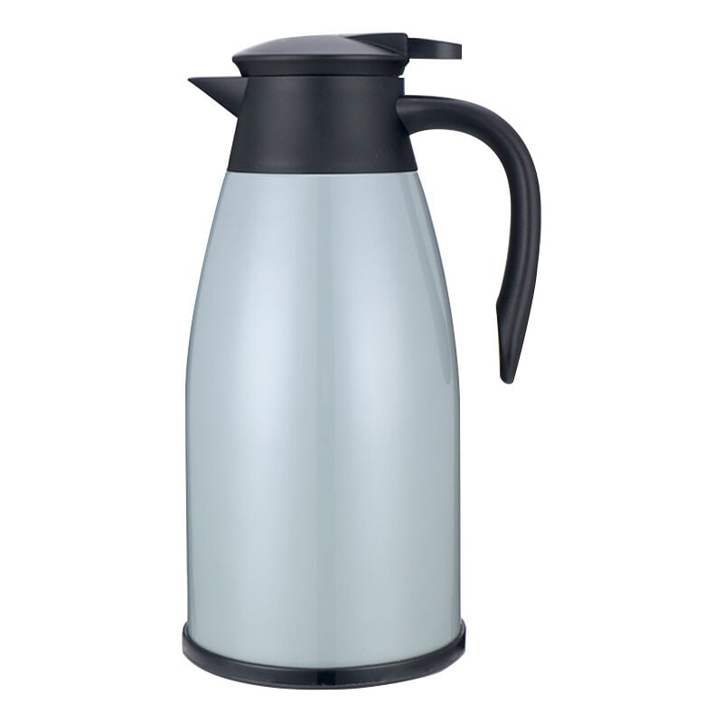 Botella de aislamiento de acero inoxidable Frasco de vacio de doble pared 2L Mantener el calor frio para bebidas Te Cafe Agua