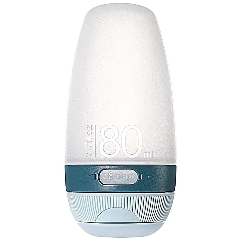 Botella de viaje de 50 ml Recipientes de viaje recargables de silicona a prueba de fugas Tubo de viaje exprimible Recipientes de aseo cosmeticos para barato