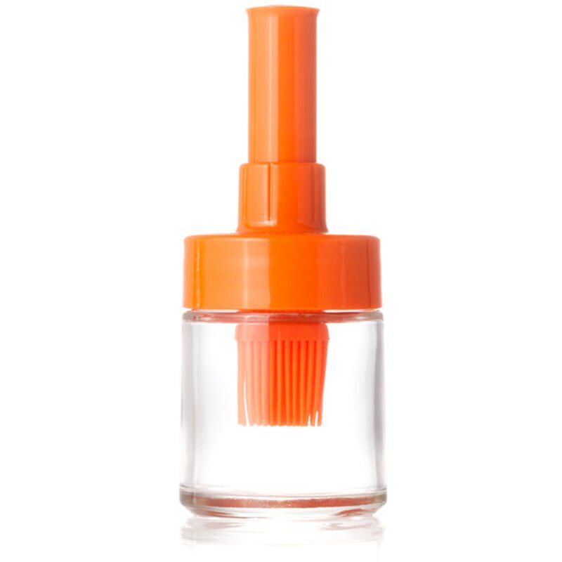 Botella dispensadora de aceite Cepillo de aceite de silicona