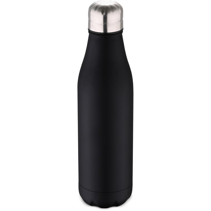 Botella termo cola 500ml acero inoxidable negro Walking anywhere barato