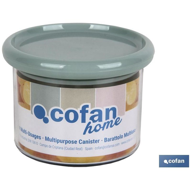 Botes o tarros de almacenamiento de plástico herméticos transparentes | Tarros de almacenamiento de cocina barato