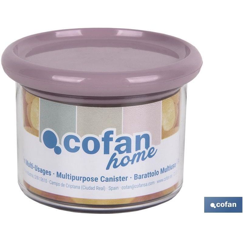 Botes o tarros de almacenamiento de plástico herméticos transparentes | Tarros de almacenamiento de cocina barato