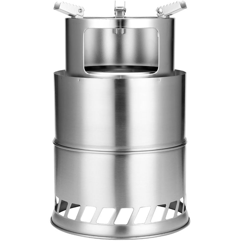 Bump acampan al aire libre del horno End deconstruible estufas de lena