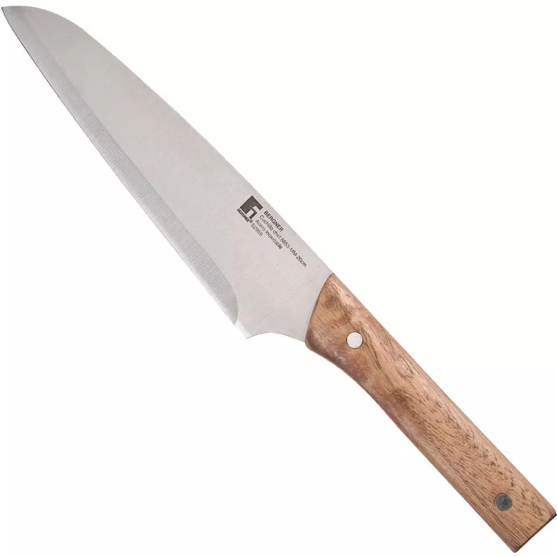 Cuchillo De Chef 20 Cm. Acero Inoxidable Bamboo Nature En Oferta Cuchillo De Chef 20 Cm. Acero Inoxidable Bamboo Nature Barato