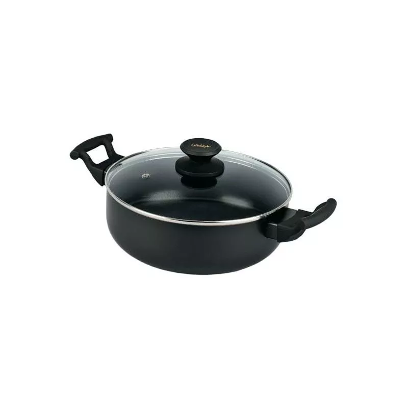 Cacerola Aluminio Luxe C/Tapa 28 Cm. Lifestyle barato