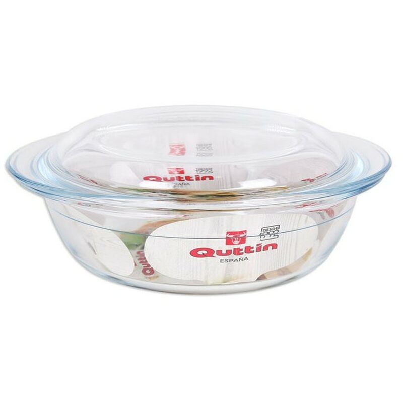 Cacerola Con Tapa Vidrio (3L + 1L) - Quttin barato