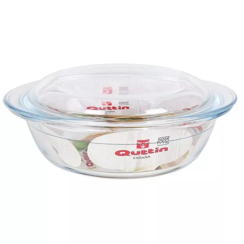 Cacerola Con Tapa Vidrio (3L + 1L) - Quttin barato