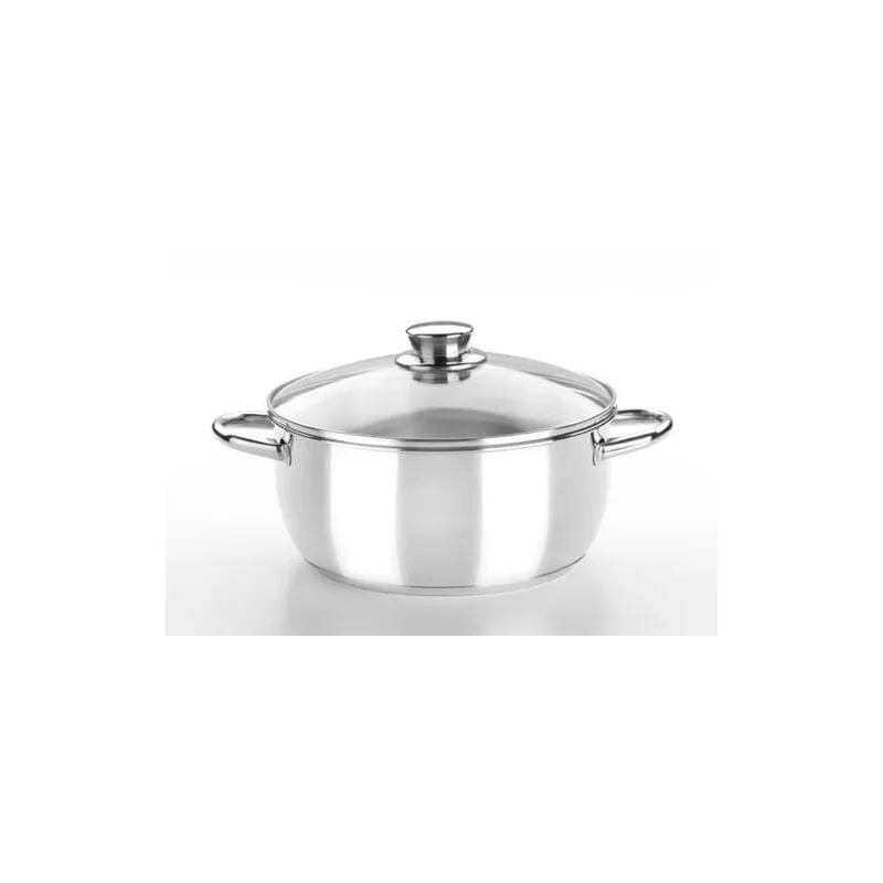 Cacerola Tapa Cristal 24Cm. Optima M451124 En Oferta Cacerola Tapa Cristal 24Cm. Optima M451124 Barato