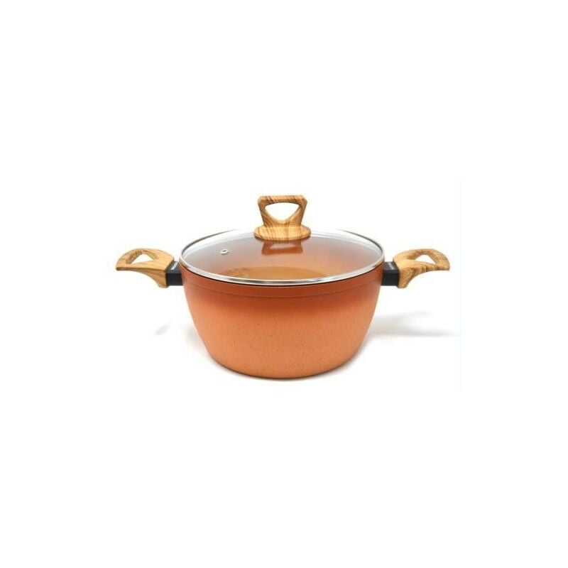 Cacerola Terracotta Con Tapa 20 barato